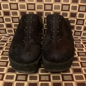 Kork-Ease Black Platform Shoes
